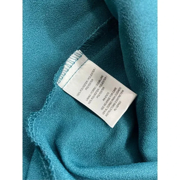 taylor dress midi flowy dres belted size 4 - Picture 6 of 9